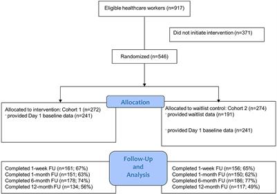 Effectiveness of a bite-sized web-based intervention to improve healthcare worker wellbeing: A randomized clinical trial of WISER